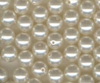 25 6mm Cream Swarovski Pearls